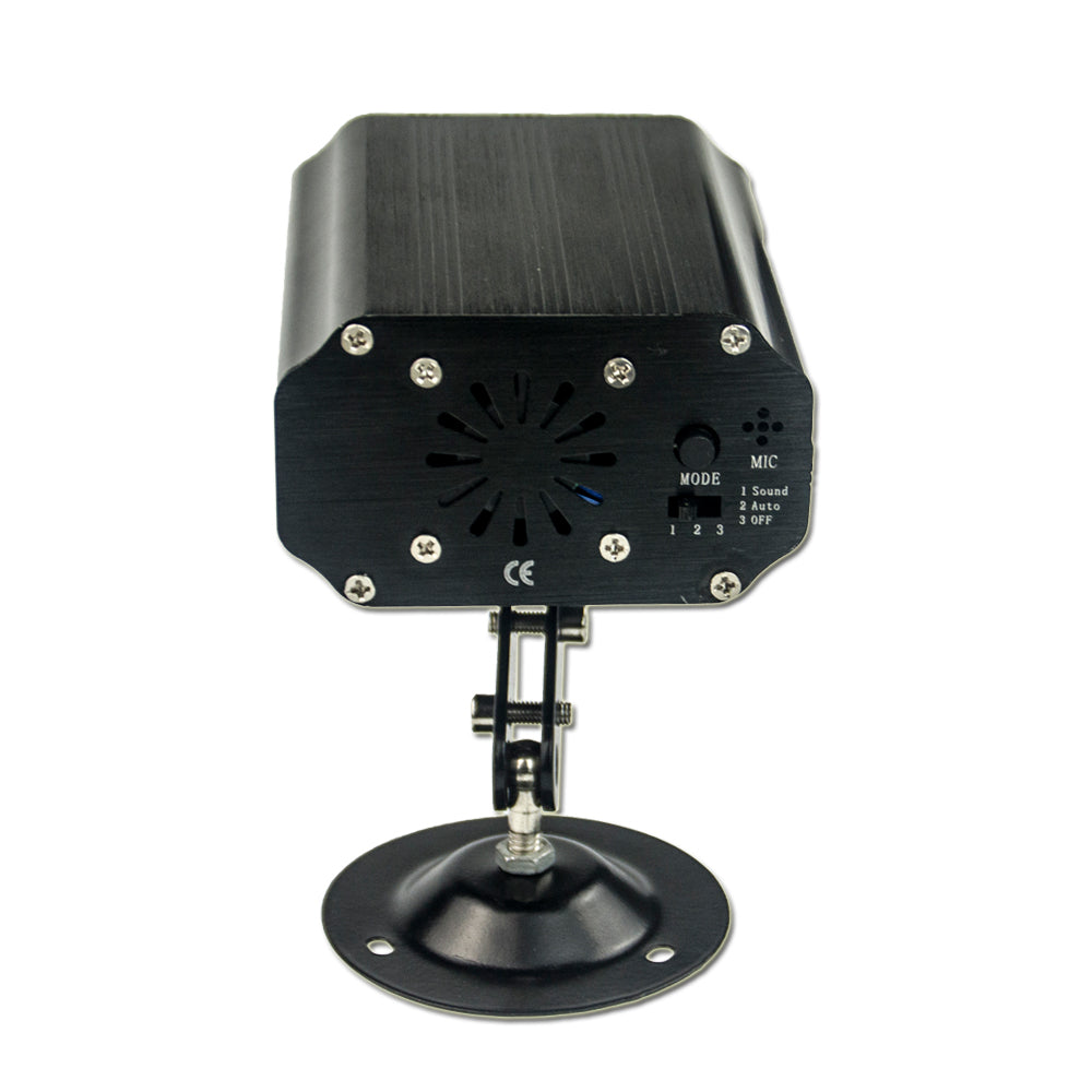 Singtronic L.E.D Mini Party Laser Spot Disco Light with Remote Control & Sync Music Beat Model: 2020
