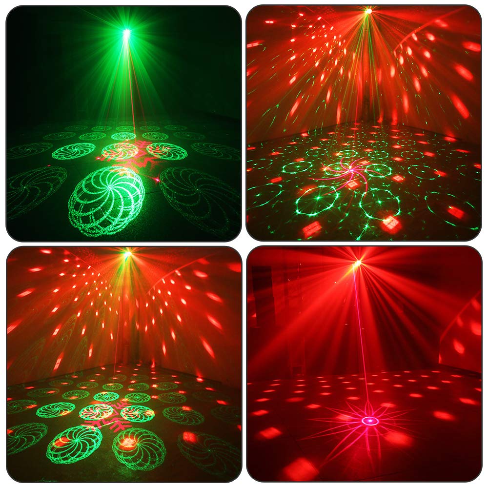 Singtronic L.E.D Party Big Laser Spot Disco Light with Remote Control & Sync Music Beat Newest: 2020