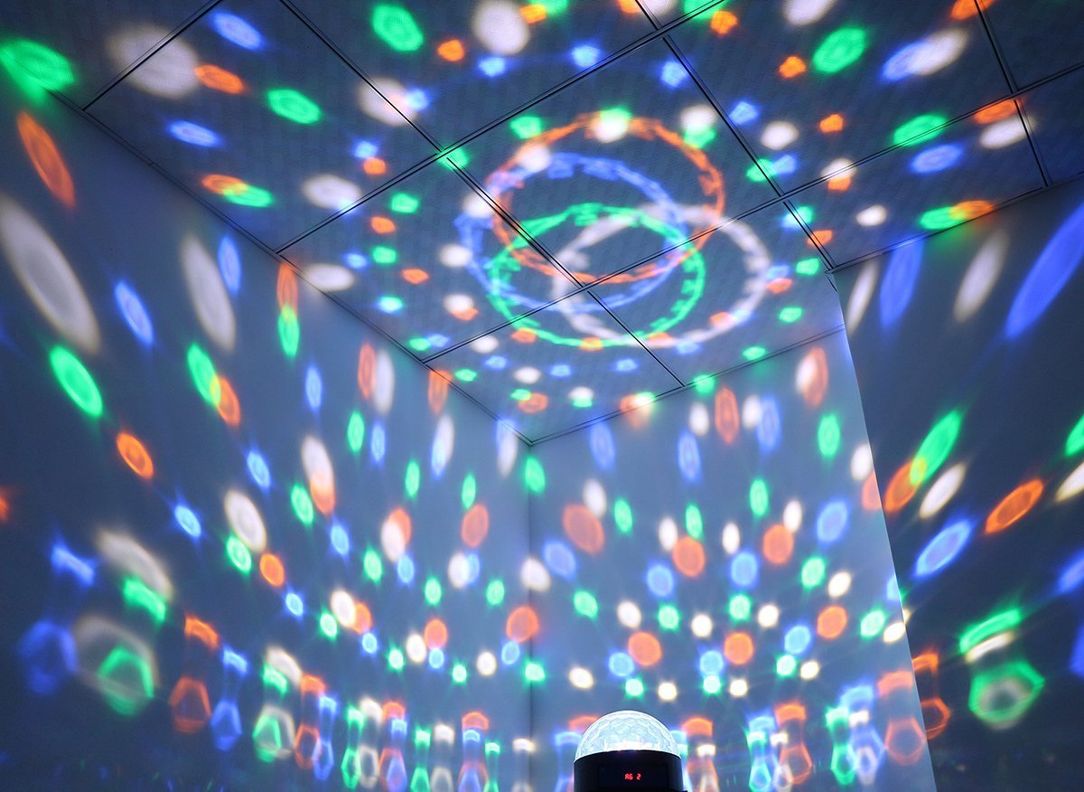 Singtronic L.E.D Party Disco Ball Light with Remote Control & Sync Music Beat New Model: 2020