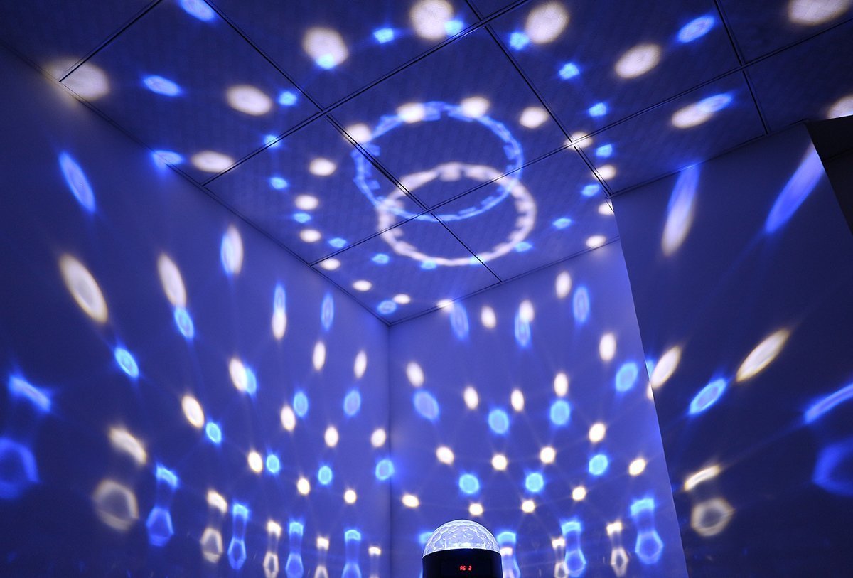 Singtronic L.E.D Party Disco Ball Light with Remote Control & Sync Music Beat New Model: 2020