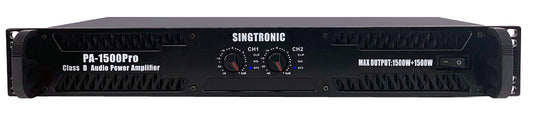 Singtronic PA-1500Pro Professional Digital Class D Power 3000 Power Amplifier