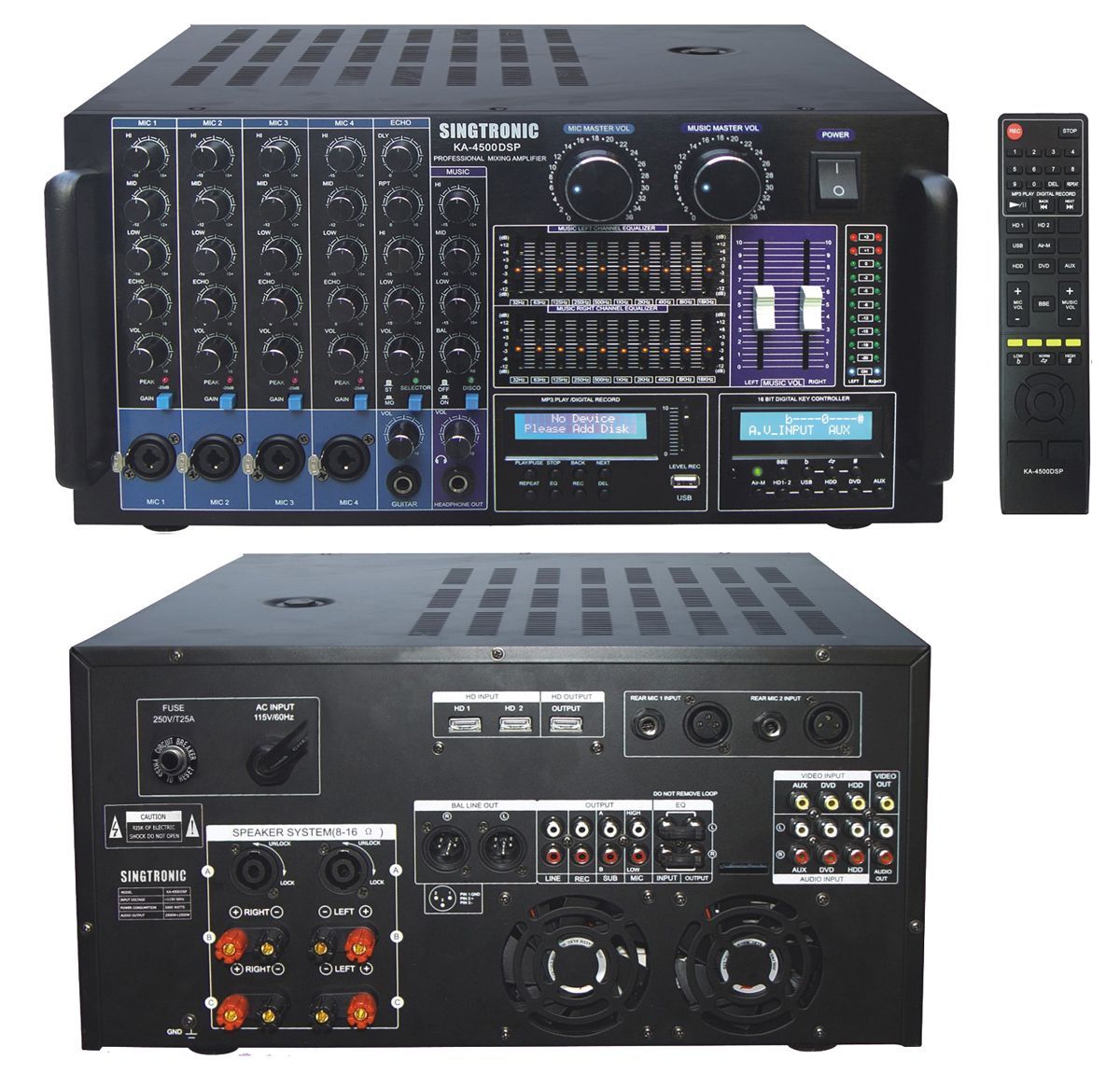 Singtronic Professional Complete 5000W Karaoke System