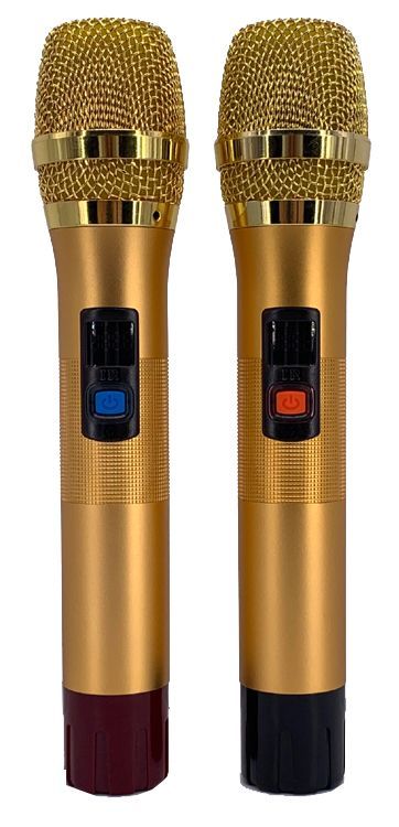 Singtronic BT-1515Pro Professional Portable 15" Double Woofer 3-Way Bluetooth Speaker Karaoke System