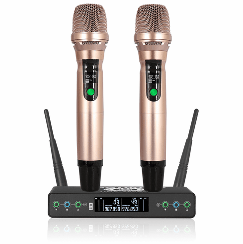 Singtronic UHF-450Pro Professional Digital 2 x Wireless Microphone System (Freq: 900Mhz)