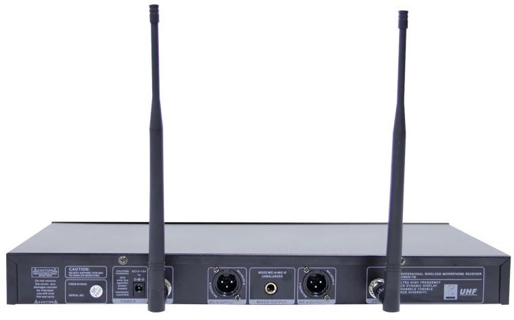 Singtronic UHF-550M Professional Dual UHF 800MHz Wireless Microphone Karaoke System