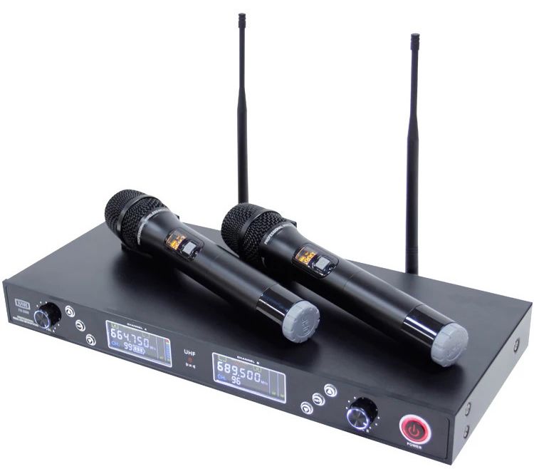 Singtronic UHF-550M Professional Dual UHF 800MHz Wireless Microphone Karaoke System