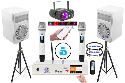 Karaoke System Professional Digtial 2000W via Youtube Songs by Iphone / Ipad & Android Tablets