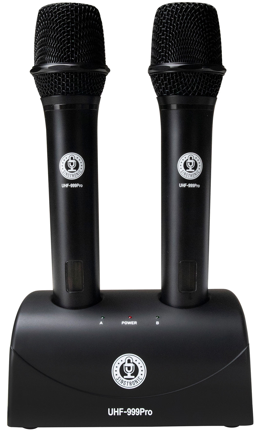 Singtronic UHF-999Pro Professional Dual UHF Rechargeable Wireless Microphones Karaoke System