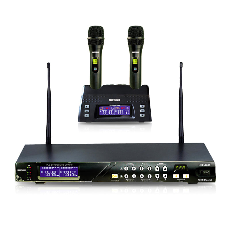 Newest Model: 2020 Youtube Karaoke System by Iphone/Ipad & PC Tablets Professional 3000W Complete Karaoke System Special Built in Digital Optical, Coax, Voice Recording & Bluetooth Function Free: SW-350B Power Sub-woofer Perfect for DJ & KJ