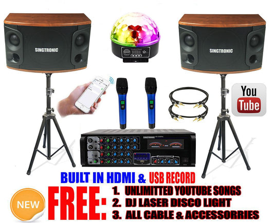 Singtronic Professional 1200W YouTube Karaoke System